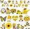 Sunflower Gnome Ornaments for Tree Summer Sunflower Wood Hanging Ornaments Gnome Christmas Ornaments Party Supplies